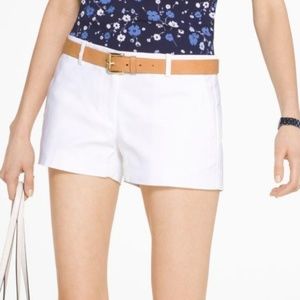 NWOT Michael Kors White Cotton Shorts